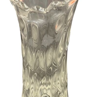 Vintage Fostoria Clear Glass Swung Bud Vase