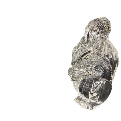 Waterford Crystal Figurine Squirrel Holding a Nut- No Box