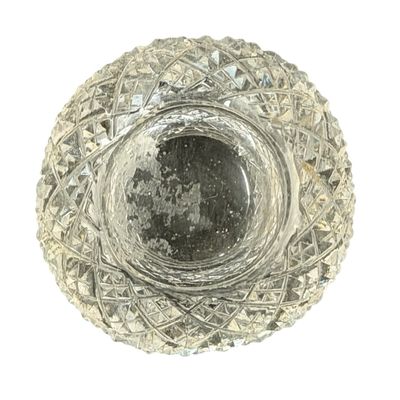 Antique Higgins & Seiter Crystal Toothpick Holder