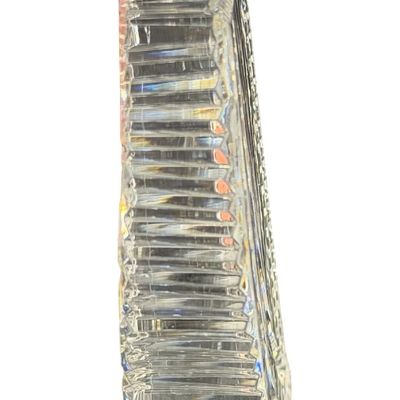 Vintage Waterford Crystal Cut-Irish Harp Paperweight