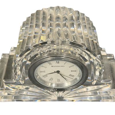 Vintage Waterford Crystal Wharton Mantel Clock