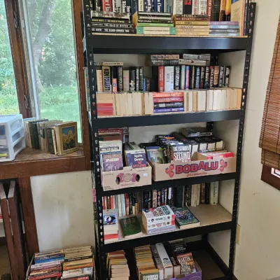 Sale Photo Thumbnail #31: lots of books and media