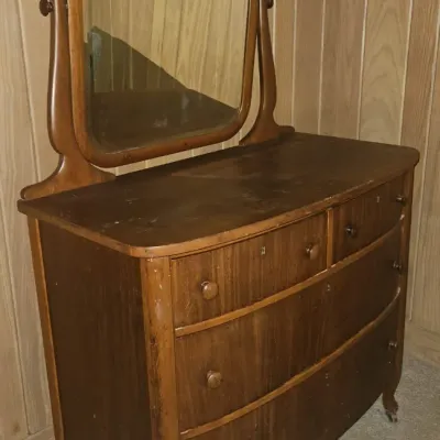 Sale Photo Thumbnail #7: one of several antique dressers