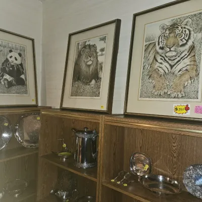 Sale Photo Thumbnail #24: Susan Sona limited edition prints & Victorian silver plate