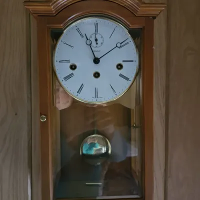 Sale Photo Thumbnail #10: One of several wall clocks
