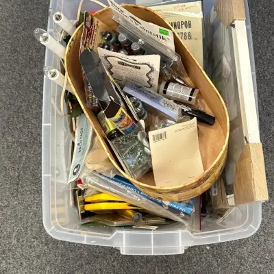 Mystery Lot Of Crafts! 
