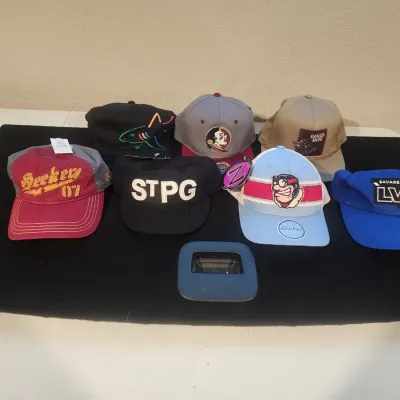 Vintage Hat Lot Snapback Cap Minnesota Twins STPG Negro League FSU Seminoles Harry Potter New w/ tags