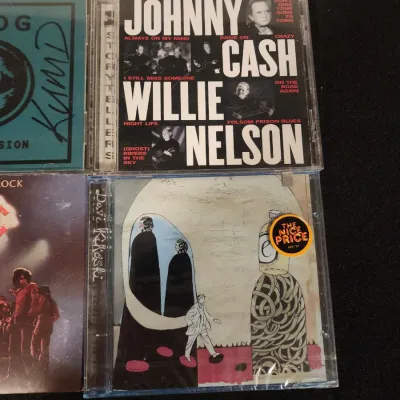Lot of Music CDs: AC/DC Johnny Cash Top Gun Maverick Soundtrack Sealed New