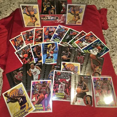 Vintage Sports Card Lot | Kobe Bryant, Shaq, Rodman, Pippen, and more