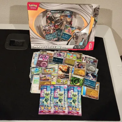 Pokémon Sealed Pack & Card Lot Mega Card & Rare Sealed Japenese Packs