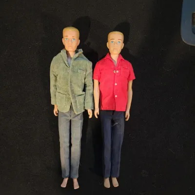 Vintage Mattel Ken Barbie Doll Lot Blonde Hair Blue Eyes Hawthorne California Rare 1960s