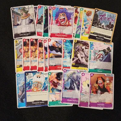 One Piece Card Game Graded Gem Mint 10 Rare Card Lot