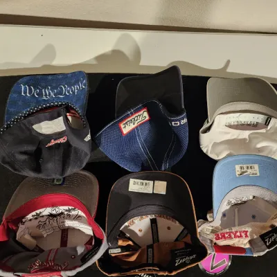 Lot of Vintage & Modern Snapbacks / Golf Hats Zephyr New w/ Tag FSU Dayton K-Wings Titleist