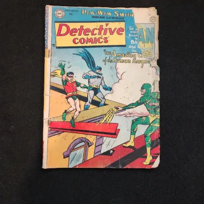 Vintage Detective Comics 181 1952 DC Golden Age Batman Robin 1st Human Magnet Rare Golden Age Comics