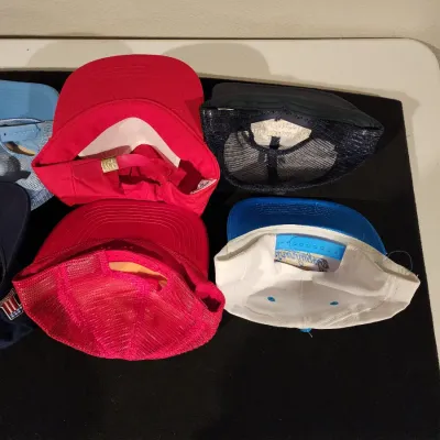 Vintage Trucker Hat Lot Snapback Cap Harley Davidson Airline Beer ND