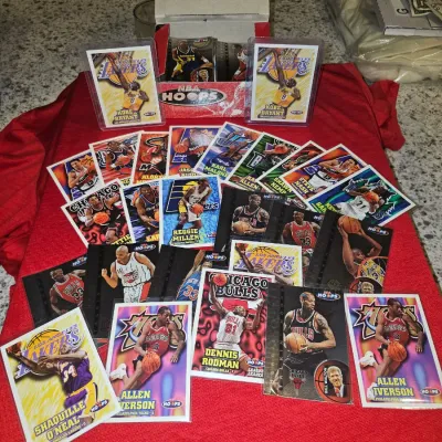 Vintage Sports Card Lot | Kobe Bryant, Shaq, Rodman, Pippen, and more
