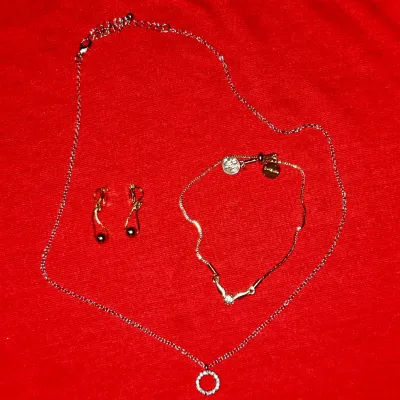 Vintage Designer Gold Jewelry Lot | Napier, DesignerxHarry Potter Disney Bracelet, Napier Gold Earrings