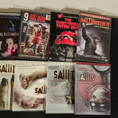 Lot of Horror Movies DVD & Blu-ray Set - Saw Friday 13th Halloween IT & More