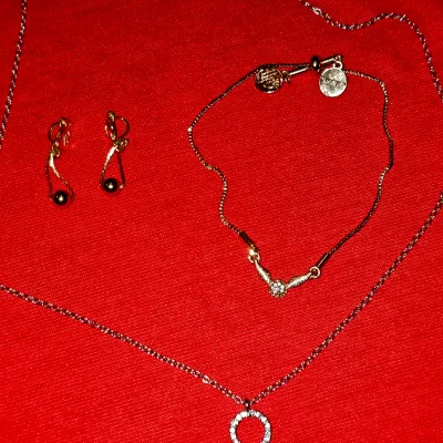 Vintage Designer Gold Jewelry Lot | Napier, DesignerxHarry Potter Disney Bracelet, Napier Gold Earrings
