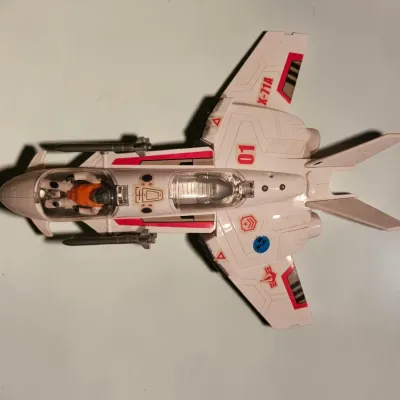 Vintage GI Joe Air Strike Jet Fighter Night Conquest X-71A With Action Figure