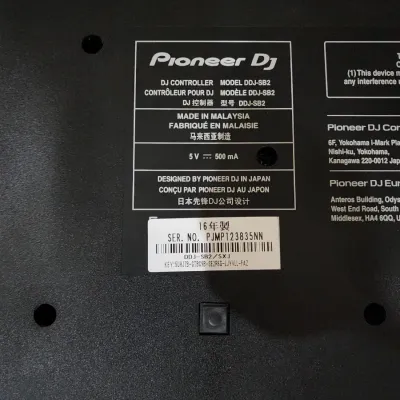 Pioneer DDJ-SB2 DJ Controller Bundle Tested Working with Hard Case & Laptop Stand