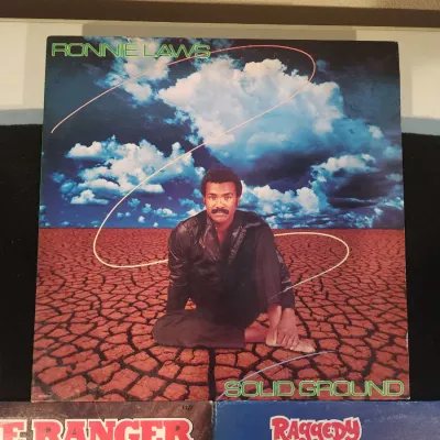 Vintage Vinyl LP Lot of 3: Ronnie Laws Solid Ground, Lone Ranger, Raggedy Ann