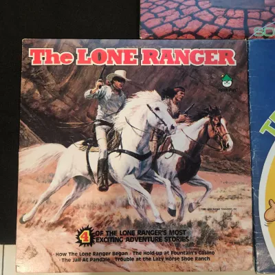 Vintage Vinyl LP Lot of 3: Ronnie Laws Solid Ground, Lone Ranger, Raggedy Ann