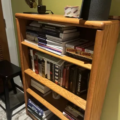 Oak Book Shelf