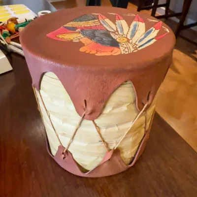 vintage drum