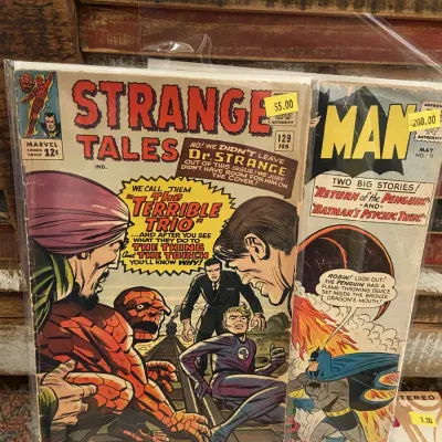 Vintage comic books