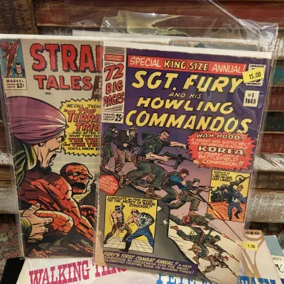 vintage comic books