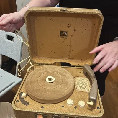 Vintage Record Player