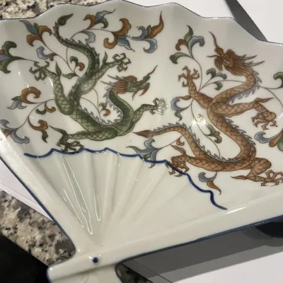 japanese decorate plate