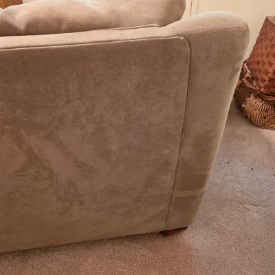 Sage Green Cloth Loveseat (B3-JS)