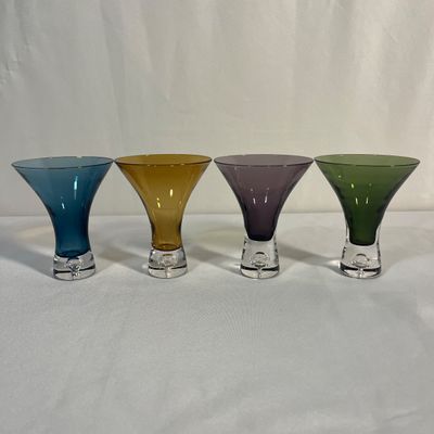 Mid-Century Bo Borgstrom Aseda & More Martini Glasses (DR-KA)