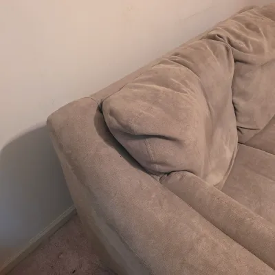 Sage Green Cloth Loveseat (B3-JS)