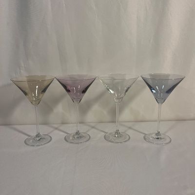 Mid-Century Bo Borgstrom Aseda & More Martini Glasses (DR-KA)