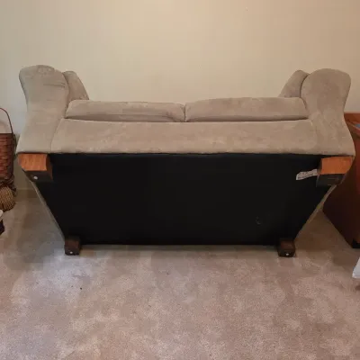 Sage Green Cloth Loveseat (B3-JS)