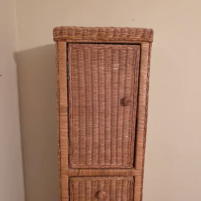Tall Wicker Storage Tower (B3-JS)