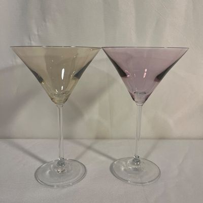 Mid-Century Bo Borgstrom Aseda & More Martini Glasses (DR-KA)