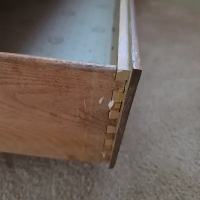 Four Drawer Wooden Dresser (B2-JS)