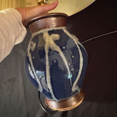 Artisan-Crafted Ceramic Lamp (DR-SF)