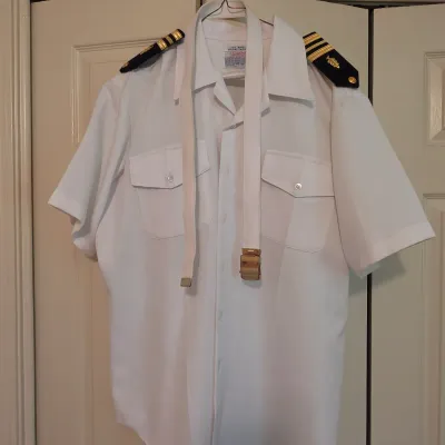 Assortment of U.S. Navy Uniforms, Caps & More (B3-JS)