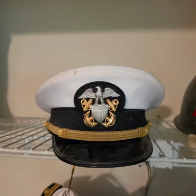 Assortment of U.S. Navy Uniforms, Caps & More (B3-JS)