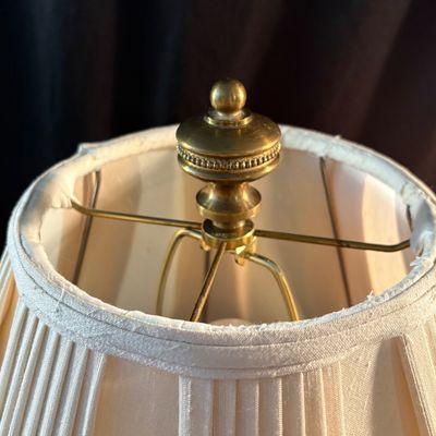 Oriental Access Art-Nouveau Style Ceramic Lamp (SR-SF)