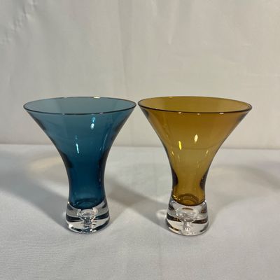 Mid-Century Bo Borgstrom Aseda & More Martini Glasses (DR-KA)