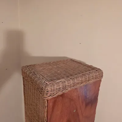 Tall Wicker Storage Tower (B3-JS)