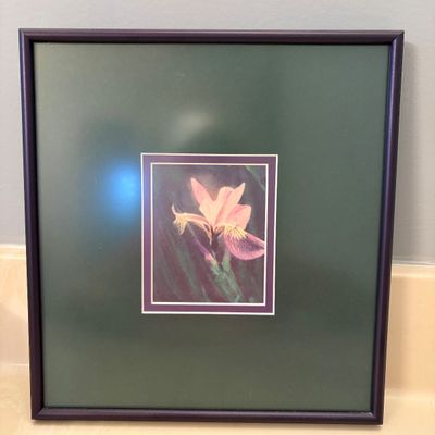 Lenox Fine Porcelain Hummingbird and Framed Art Print (PB-BC)
