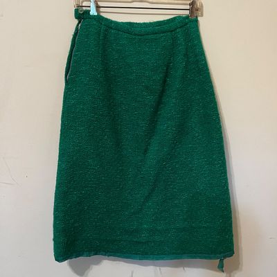 1960s Gino Rossi, Wool Boucle Set & Lace Dress (B3-KA)