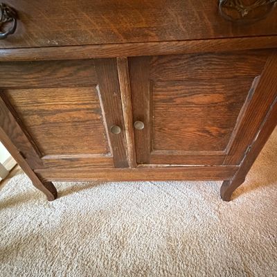 Oak Wash Stand (B1-BC)